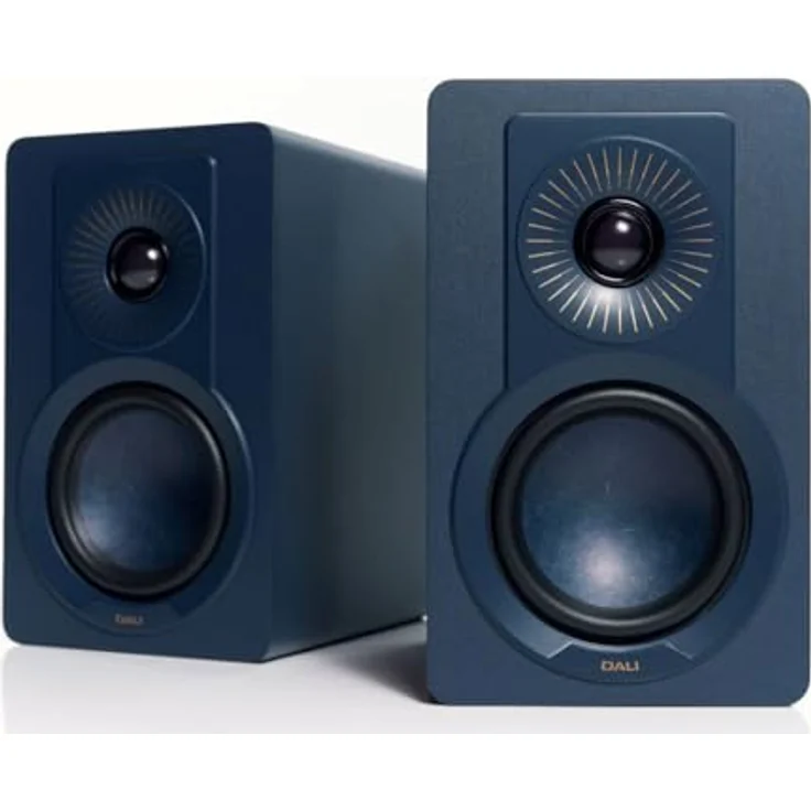 DALI KUPID Premium-Kompakt-Passiv-HiFi-Regallautsprecher, 2-Wege-Design mit 4,5-Zoll-Tieftöner und 1-Zoll-Hochtöner, Wandhalterung inklusive – Chilly Blue – Bild 1