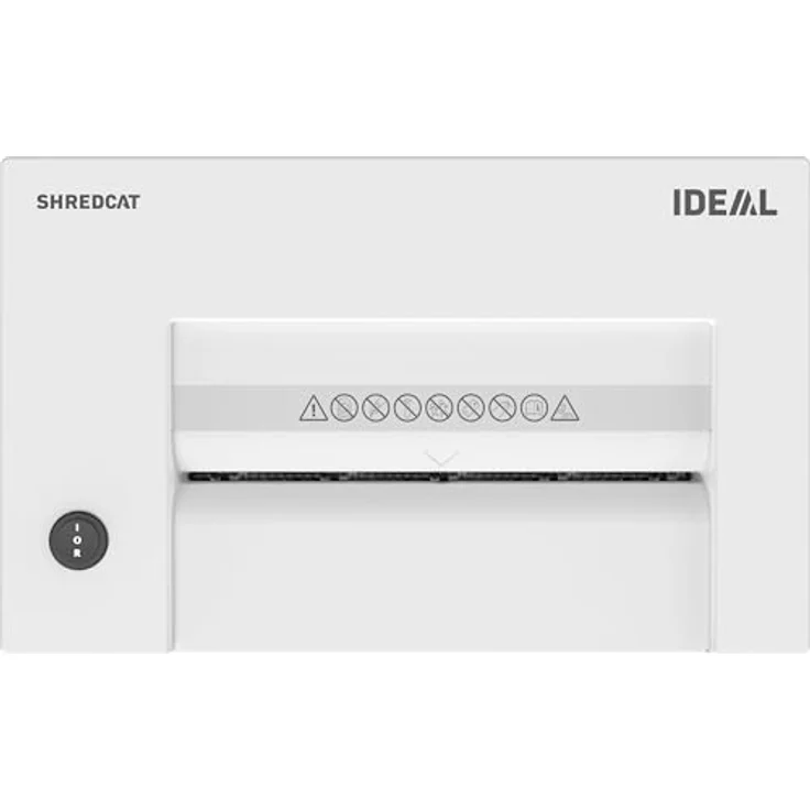 Ideal SHREDCAT 8200, Aktenvernichter mit 4 mm Streifenschnitt, P-2, automatischer Start/Stopp, Sicherheitsmerkmale, Sichtfenster im Behälter – Bild 2