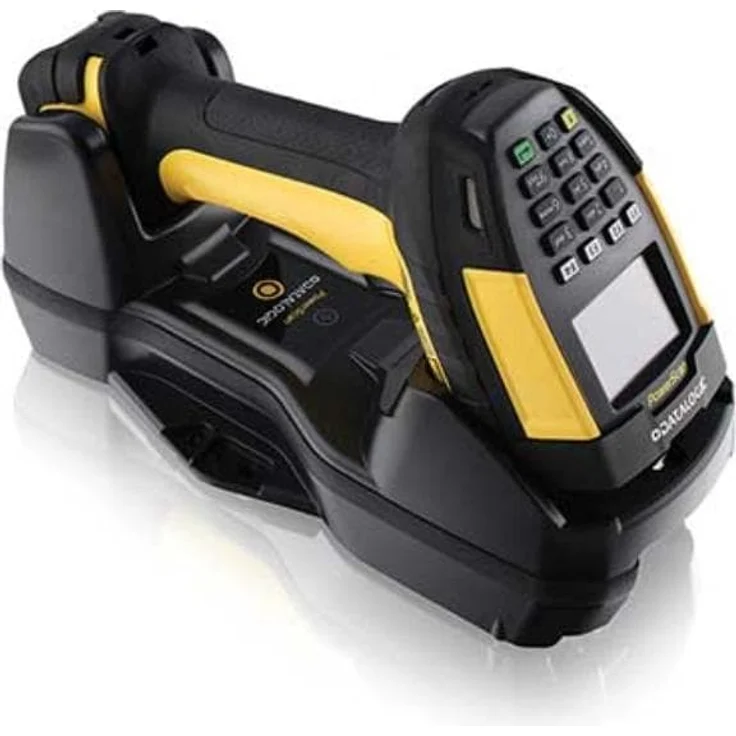 Datalogic PowerScan PM9600, Barcode-Scanner mit 2D-Barcodes, Gelb, Schwarz