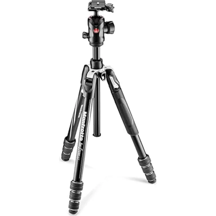 Manfrotto Befree Advanced GT Alu Reisestativ Twist (Drehverschluss) mit Kugelkopf, inkl.Tasche (für Canon, Nikon, Sony, DSLR, CSC, Spiegellose Kamera, Traglast:1kg, Packmaß:43cm, Gewicht:1,85kg) – Bild 5