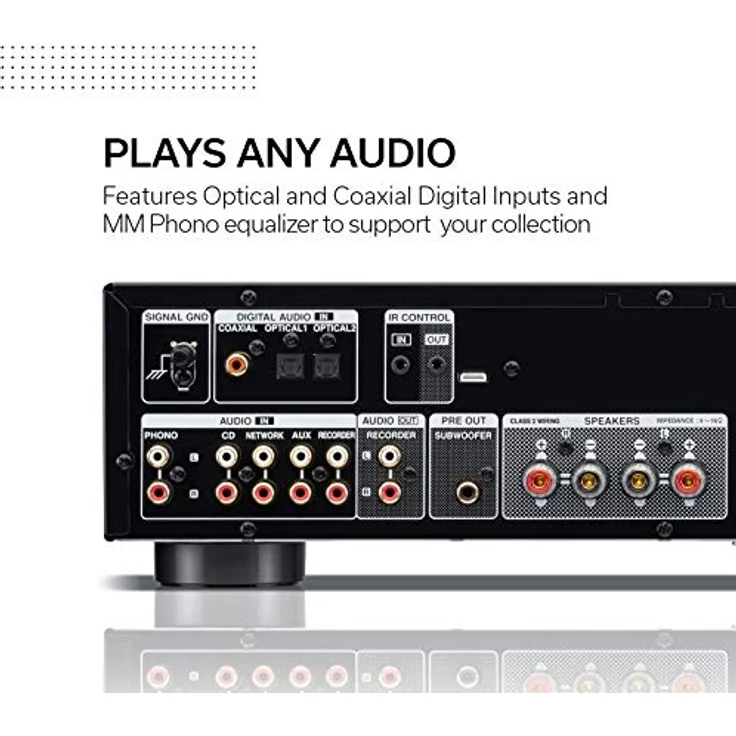 Denon PMA-600NE Vollverstärker mit 70W pro Kanal und Bluetooth, schwarz – Bild 4