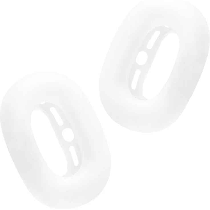 kwmobile Kopfhörer-Schutzhülle Hülle für Apple AirPods Max Cover TPU Silikon - Schutzhülle für Polster, 2er Pack, rutschfest, reißfest – Bild 1