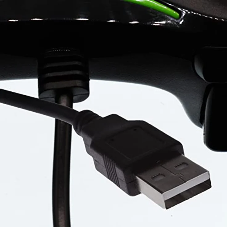 Freaks and Geeks Gamepad für Xbox (Xbox 360, PC), Gaming Controller, Schwarz – Bild 7