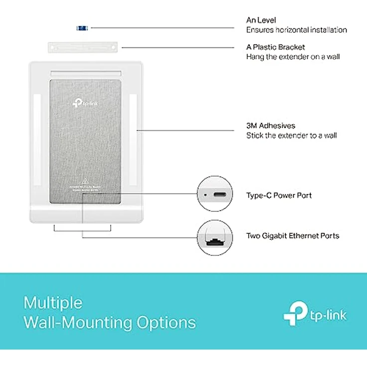 TP-Link Archer Air R5 Wi-Fi 6 AX3000 Gigabit WLAN Router, 8 mm ultradünnes Design, Intelligente Antennen, Flexible Installation, TP-Link HomeShield – Bild 3