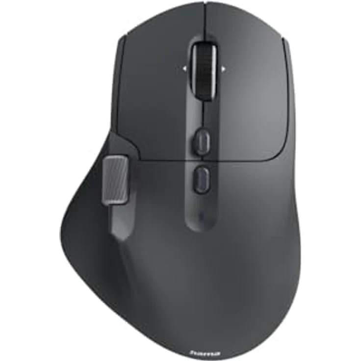 Hama WM-900, Ergonomische Multi-Device Funkmaus mit 3200 DPI und RGB-Beleuchtung, Schwarz, versandkostenfrei – Bild 8