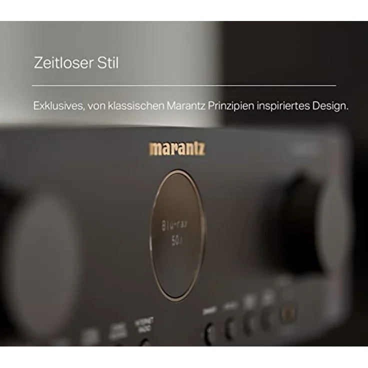 Marantz Cinema 70s 7.2-Kanal AV-Receiver, HiFi Verstärker, Alexa kompatibel, 6 HDMI Eingänge und 1 Ausgang, 8K-Video, Bluetooth, WLAN, Musikstreaming, Dolby Atmos, AirPlay 2, HEOS Multiroom, schwarz – Bild 3