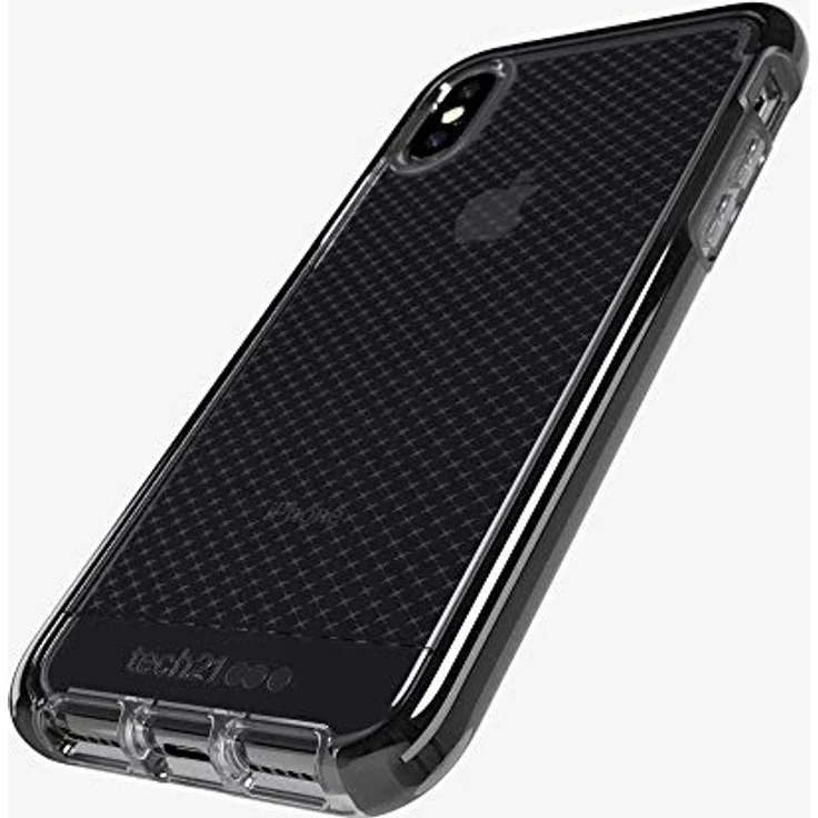 Tech21 Evo Check Schutzhülle für Apple iPhone Xs Max - Rauchig-Schwarz – Bild 9