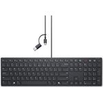 Dell Kb525c Tastatur, One Size mit Touchbedienelementen und Hintergrundbeleuchtung