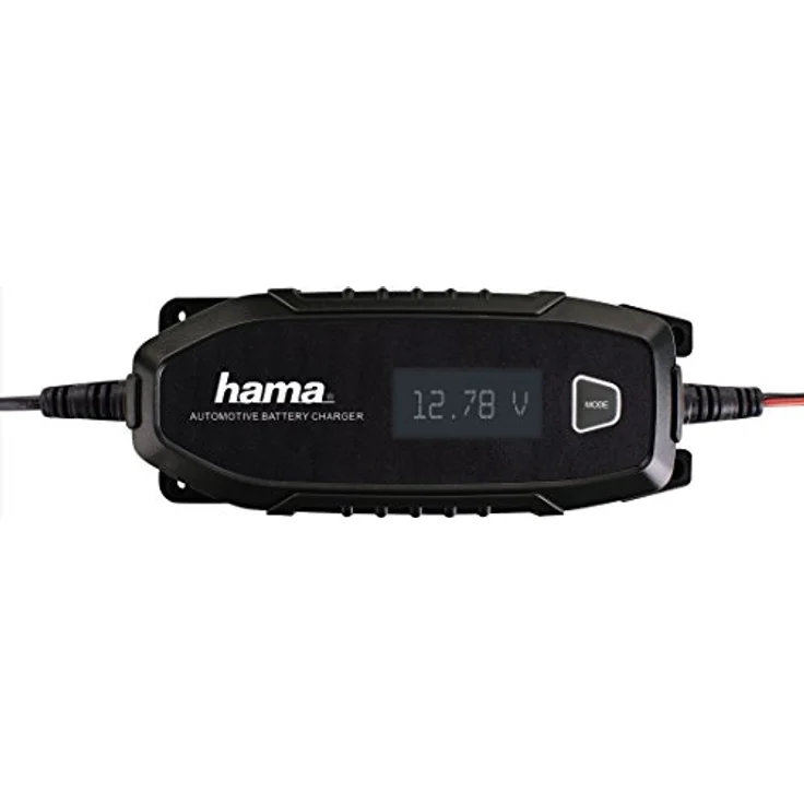 Hama - 136686 Automatik-Batterie-Ladegerät 6V-12V-4A, für Auto-Boot-Motorrad-Batterie – Bild 3