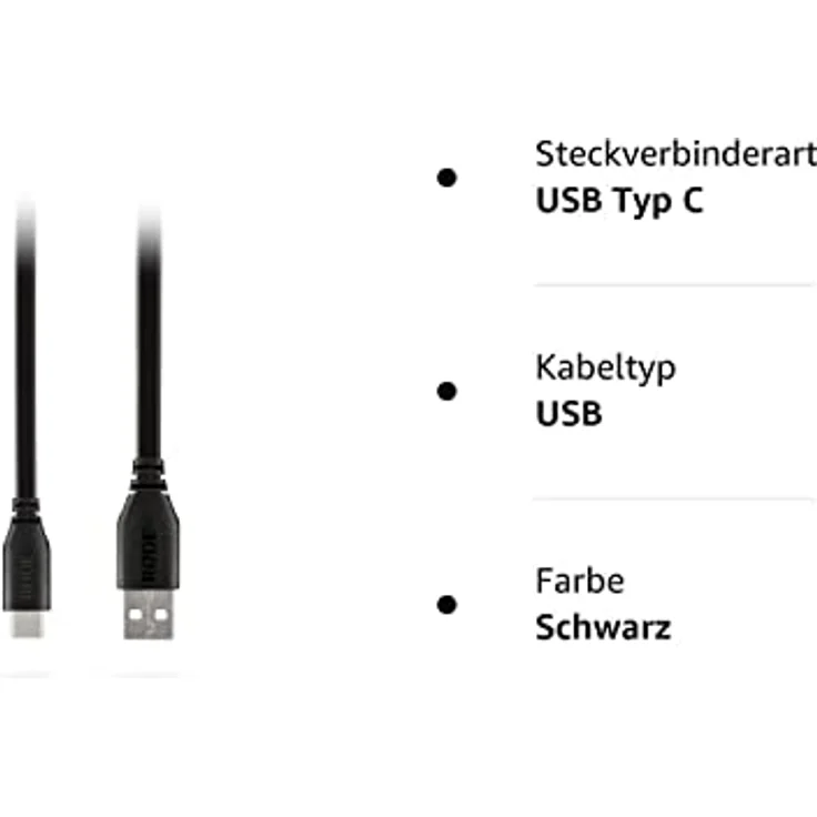 RØDE USB-C-auf-USB-A-Kabel SC18 (1,5 m) – Bild 3