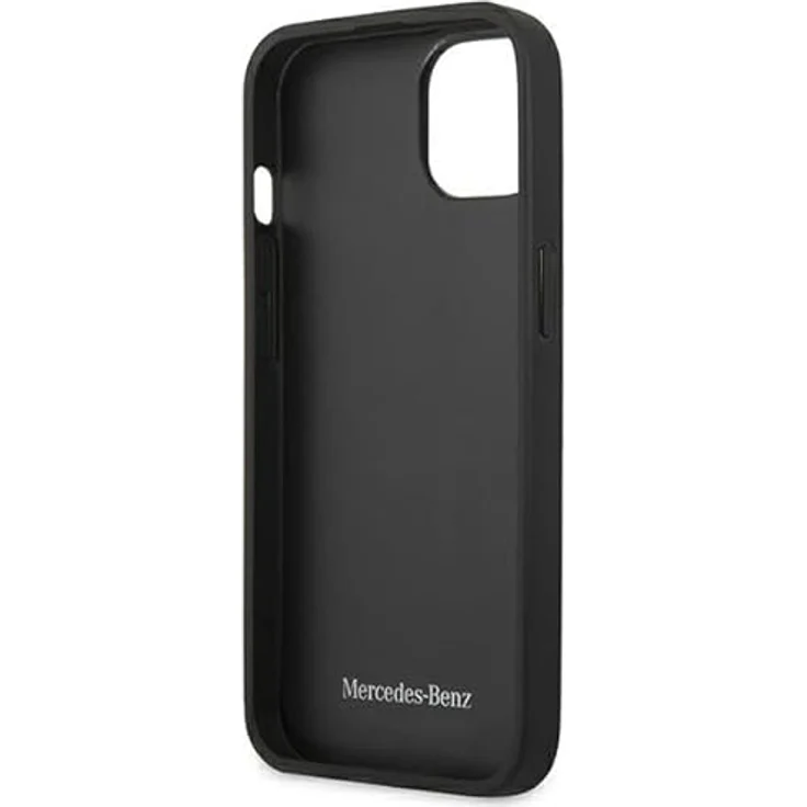 Mercedes MEHCP15MARMBK, iPhone 15 Plus 6.7" Leder Urban Hülle, schwarz, mit TPU-Verstärkung und Metall-Logo – Bild 7