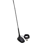 PNI Extra 48 CB Antenne, 45 cm, SWR 1.2, mit Magnethalterung und 4 m RG174 Kabel, Reichweite 10 km, 150 W