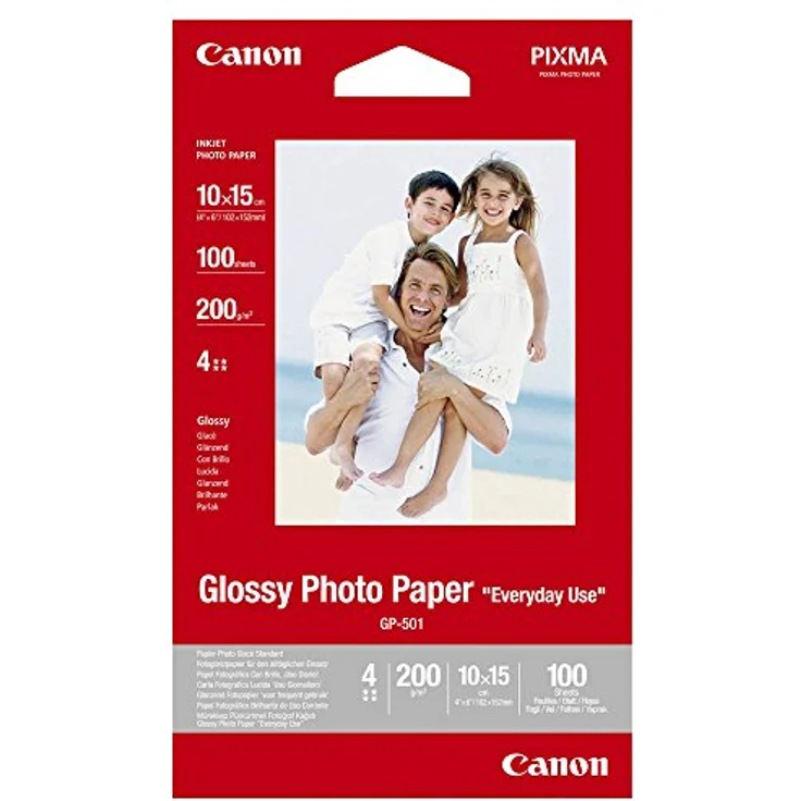 Canon BJ MEDIA GP-501 10X15 Papier 100 Blatt glänzend - Preisvergleich – Bild 2
