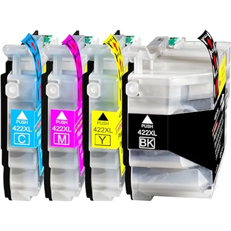 Druckerparadies 4er Pack Druckerpatronen 604 604XL kompatibel mit Epson XP-2200 Tintenpatrone (4-tlg) - XL Füllmenge, brillante Farbdrucke