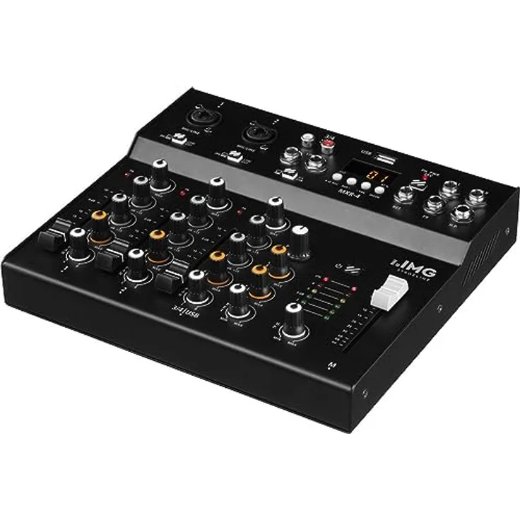 IMG Stageline MXR-4 4-Kanal-Audio-Mischpult