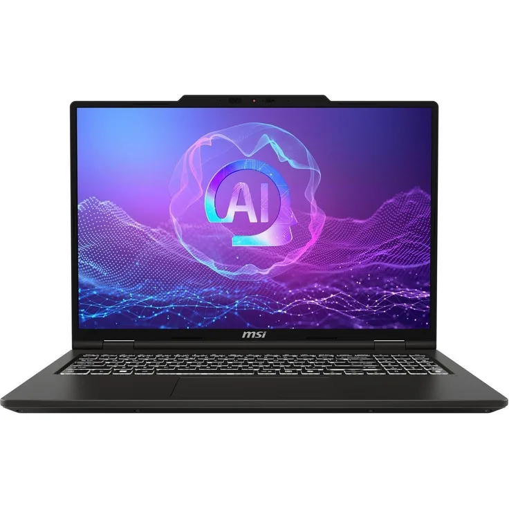 MSI Venture A16 AI+ A3HMG R5 16, 15.98" Multimedia-Notebook mit AMD Ryzen AI 5 340, 16 GB RAM, 512 GB SSD, Grau