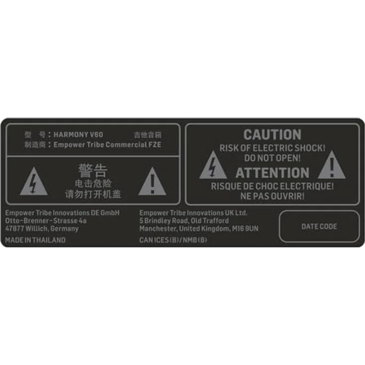TC-Helicon Harmony V60, Zweikanaliger Akustikgitarren Verstärker mit 60 Watt Leistung und 4-Button Footswitch – Bild 4