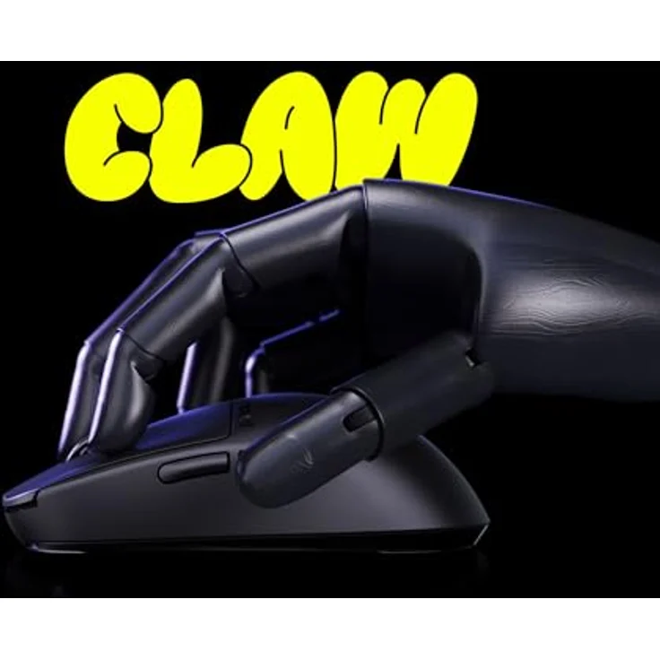 Pulsar X2 Crazylight Wireless Medium Gaming Maus, optischer Sensor, 5 konfigurierbare Tasten, Jet Black – Bild 5