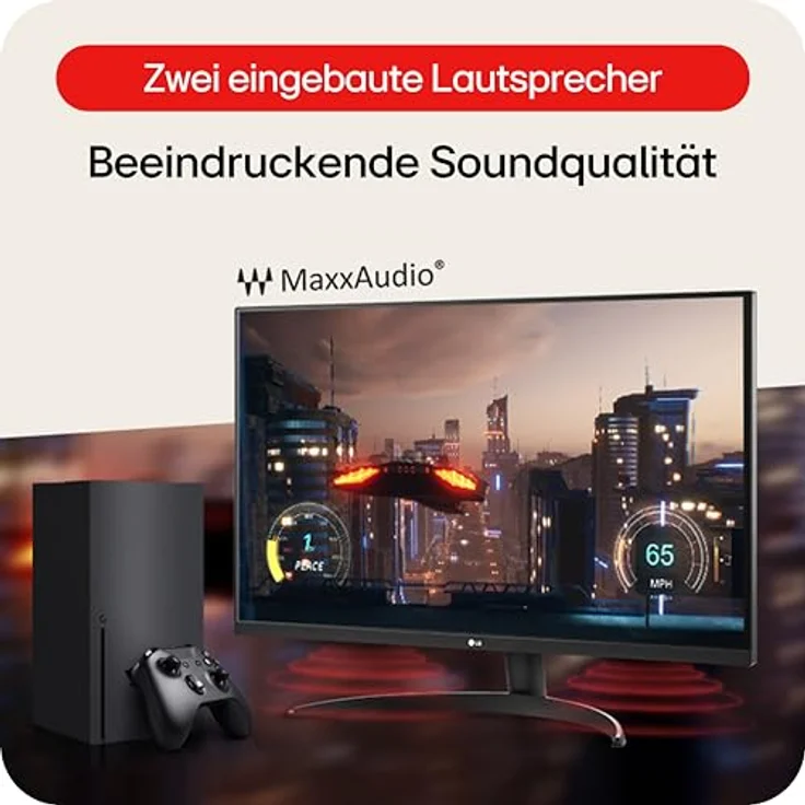 LG 32 Zoll Ultrafine Ergo 4K UHD Gaming Monitor 60Hz 5ms HDR10 AMD FreeSync DCI-P3 Schwarz – Bild 7