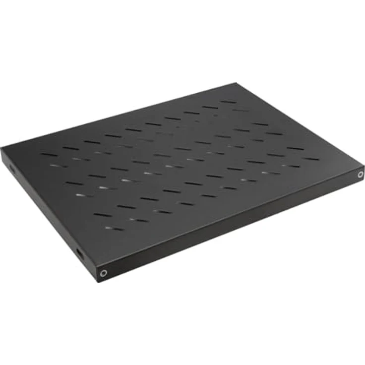 Equip EZVS-19-1-35-B Rack, 1U 350 mm tief für Schrankmontage, schwarz – Bild 2