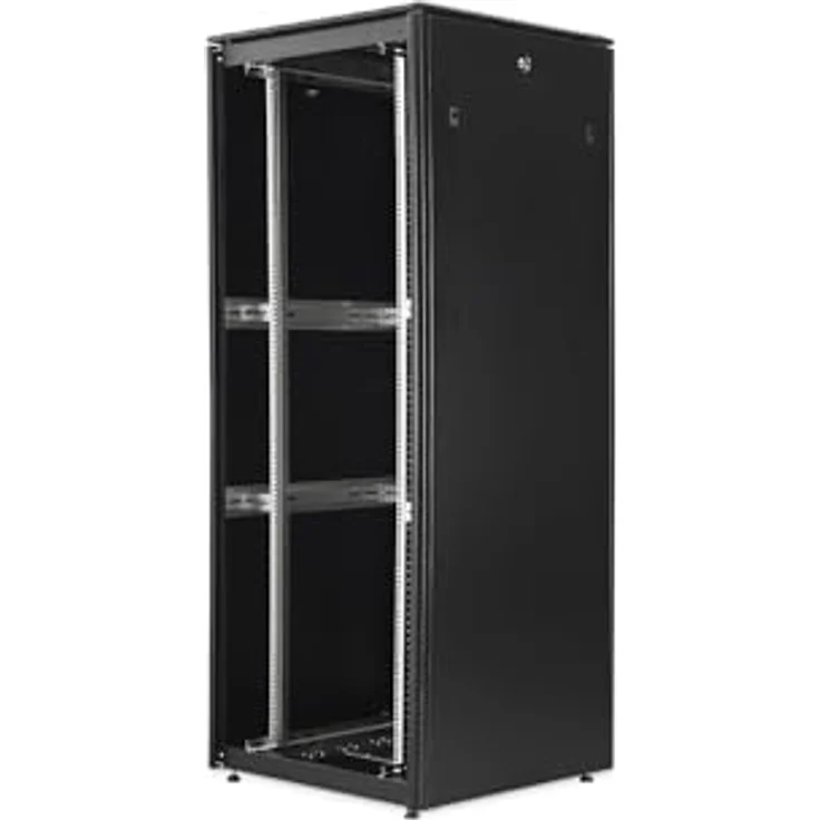 Digitus Netzwerkschrank Unique Light 42HE, freistehend, 800 kg Traglast, 2053x800x800 mm, schwarz – Bild 9
