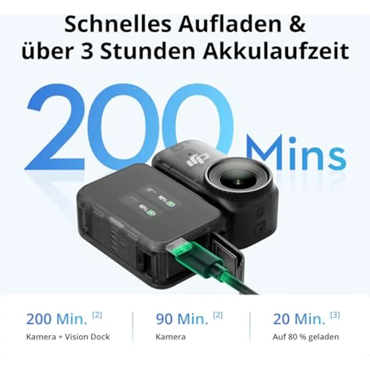 DJI Osmo Nano, Action Cam mit 128GB, 4K/60fps Video und ultra-weitem 143° Sichtfeld, Schwarz – Bild 6