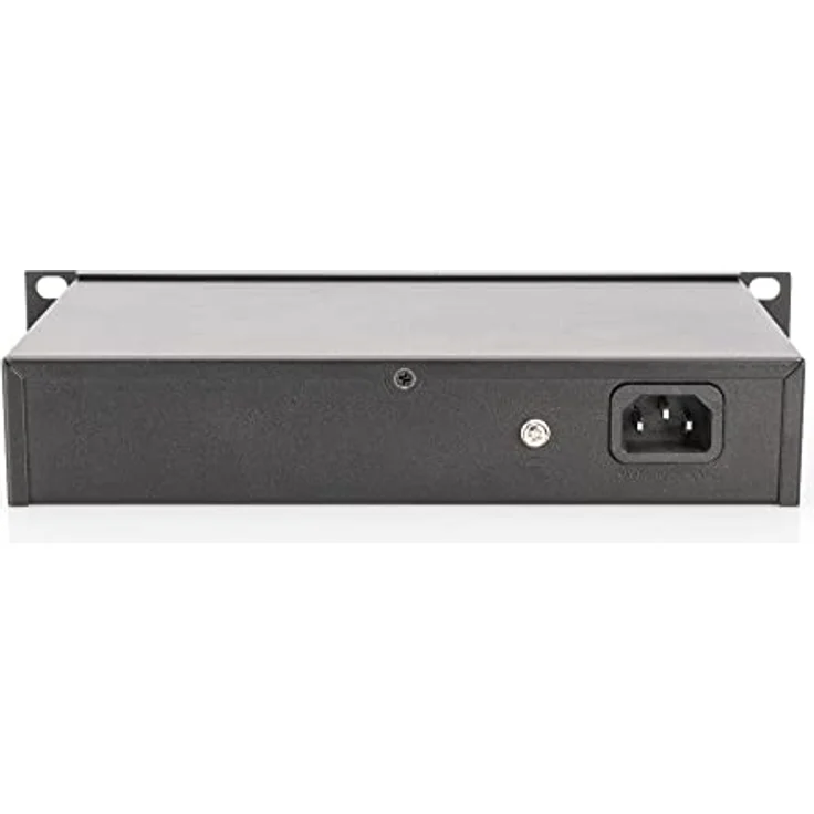 DIGITUS Gigabit Ethernet PoE+ Switch - 10 Zoll - 8 Ports - Unmanaged - IEEE 802.3at - 96 Watt Powerbudget - Schwarz – Bild 2