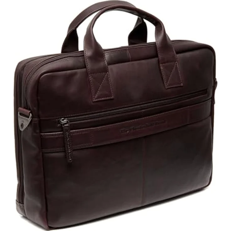 The Chesterfield Brand Frazer Laptopbag Brown, Businesstasche mit Schulterriemen, 38 x 28 x 9 cm – Bild 2
