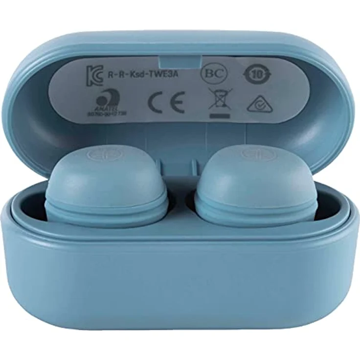 Yamaha TW-E3A Bluetooth-Kopfhörer – Kabellose In-Ear-Kopfhörer in blau – 6 Stunden Wiedergabezeit mit einer Ladung – Wasserdicht (IPX5 Zertifizierung) – Inkl. Ladecase – Bild 2