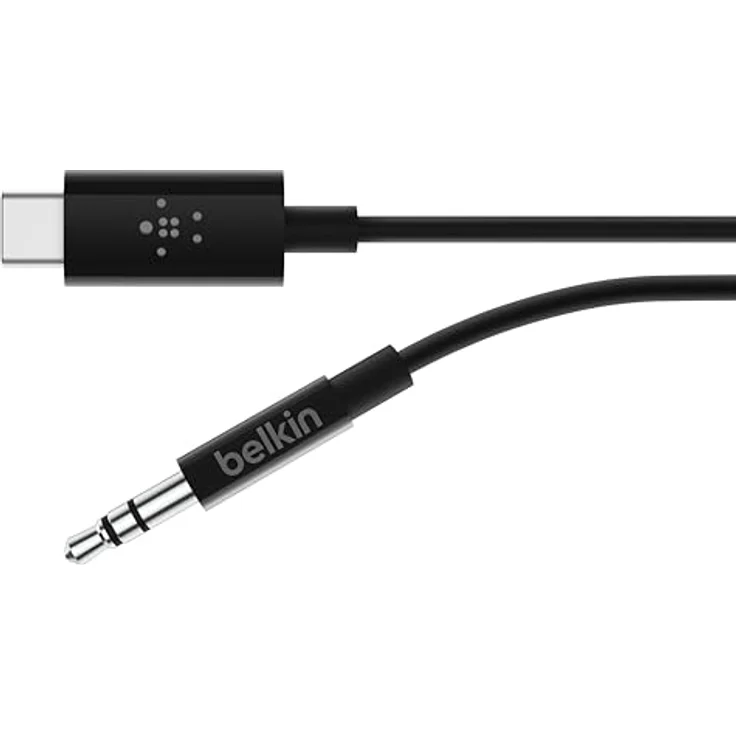 Belkin RockStar Audiokabel mit USB-C-Stecker (USB-C--3,5-mm-Klinken-Audiokabel, USB-C--AUX-Kabel, 0.9 m) – Bild 6