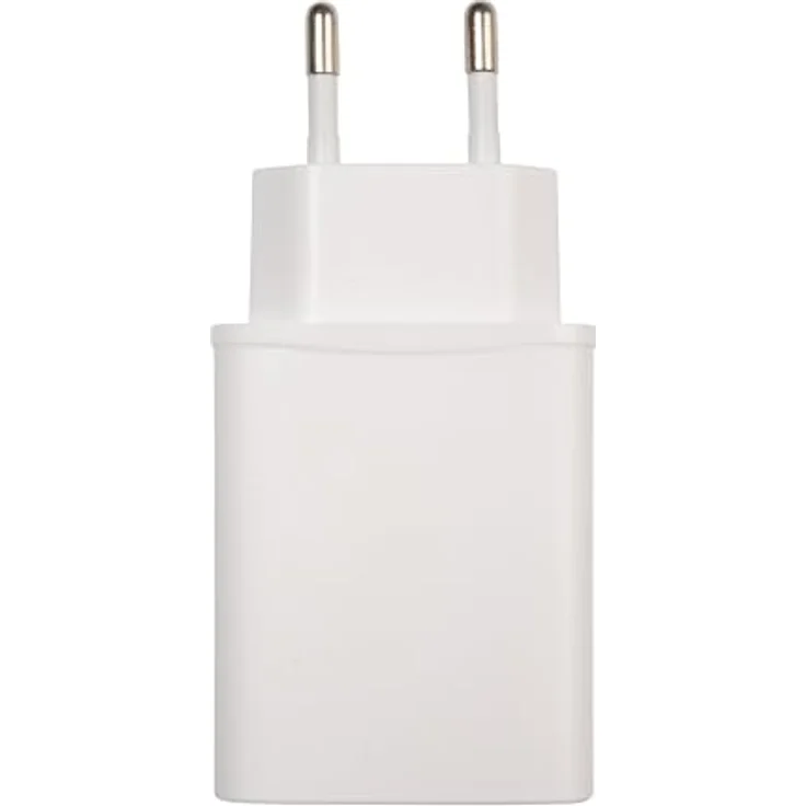 Vivanco TCVVDUALUSB20W Handy Ladegerät USB-A, USB-C® mit Schnellladefunktion Weiß – Bild 3