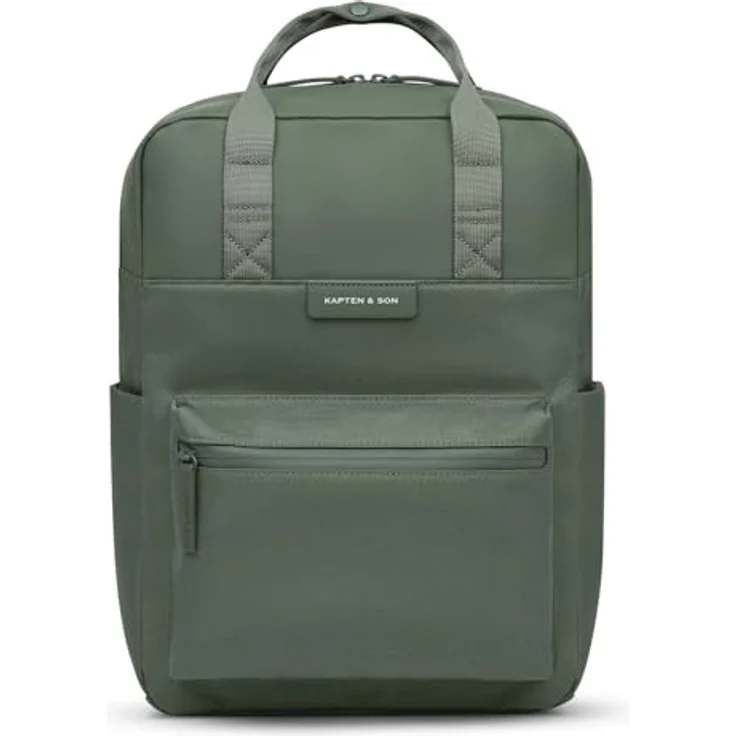 Kapten & Son Bergen Pro Backpack, Freizeitrucksack mit Laptopfach für 15 Zoll Geräte, 15L, wasserabweisend, Dusty Green – Bild 1