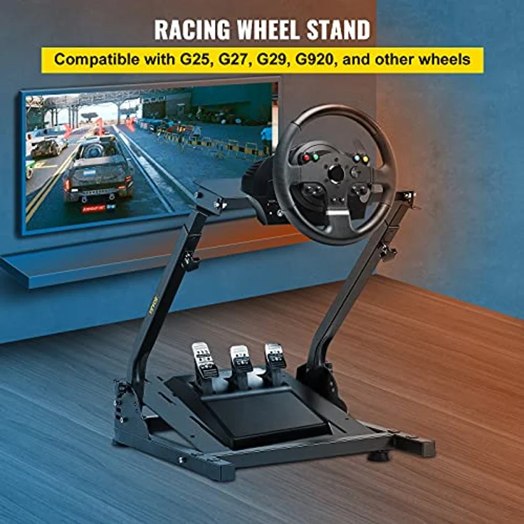 VEVOR Simulation Racing Lenkradhalter für G29 PS4 PC Pro V2 Racing Simulator Racing Lenkradhalter ohne Ablagefach – Bild 2