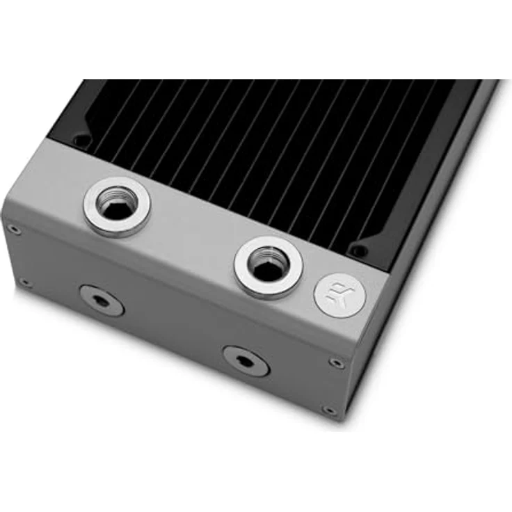 EK Water Blocks EK-Quantum Surface P360M X-Flow - Schwarz, Heizkörper, Hochleistungs-Wasserkühler – Bild 2