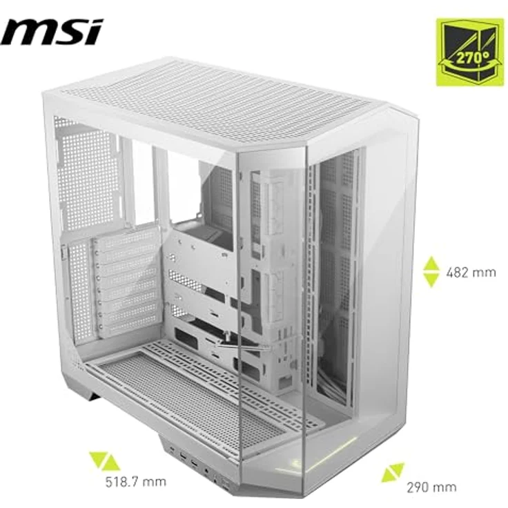 MSI MAG PANO 100L PZ White, PC-Gehäuse – Bild 2