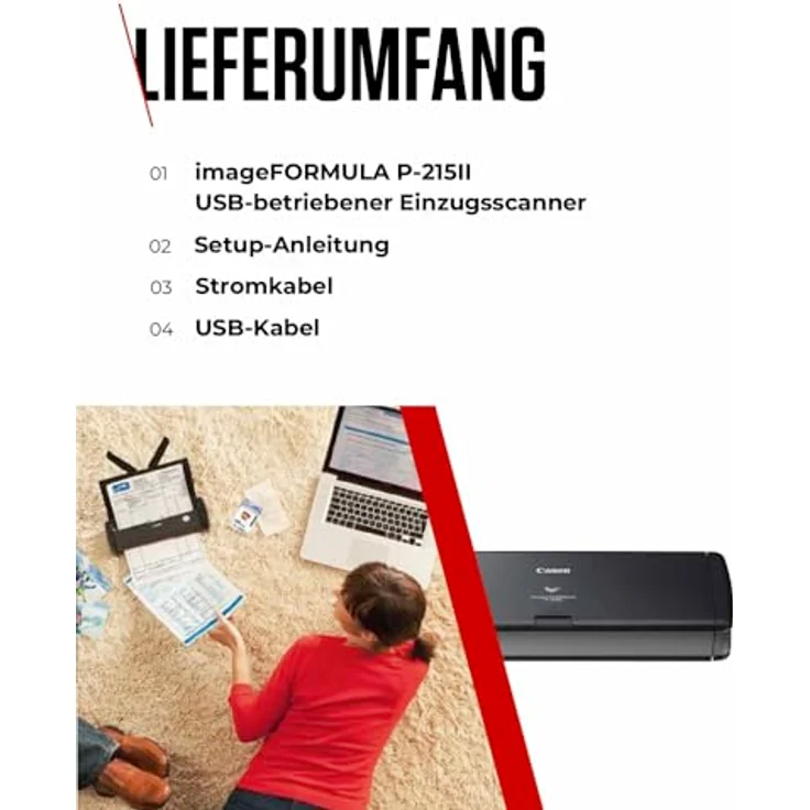 Canon P-215II Documentscanner – Bild 8