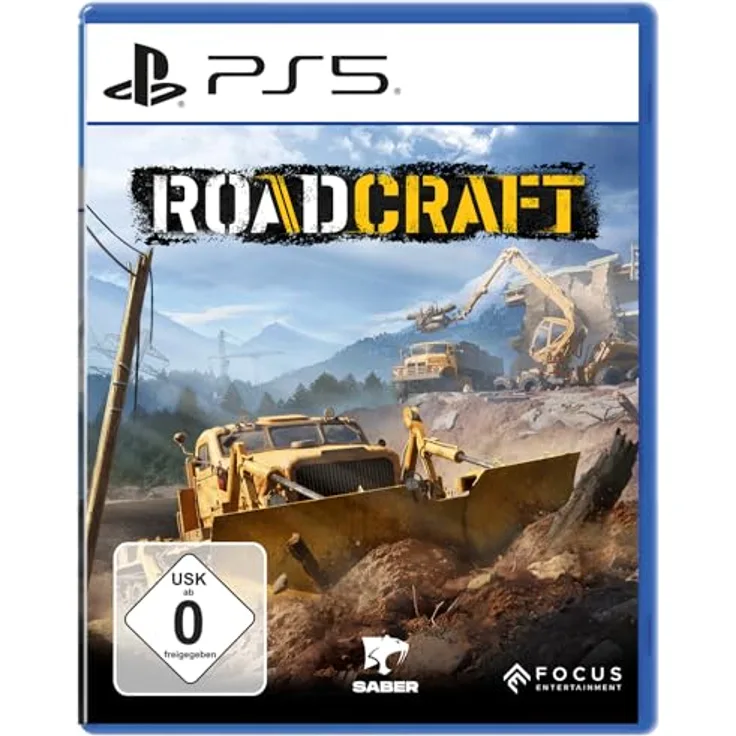 Astragon Roadcraft [PS5], Aufbau-Simulation mit 40 Fahrzeugen und 8 einzigartigen Karten