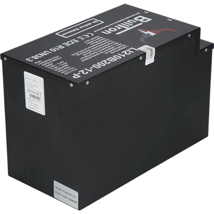 BullTron 210Ah Polar LiFePO4 12,8V Versorgerbatterie mit Smart BMS, 200A Dauerstrom und Bluetooth App, IP65, kompakt und leicht – Bild 5