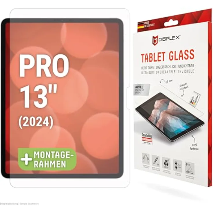 Displex Tablet Glass für Apple iPad Pro 13'' (2024)