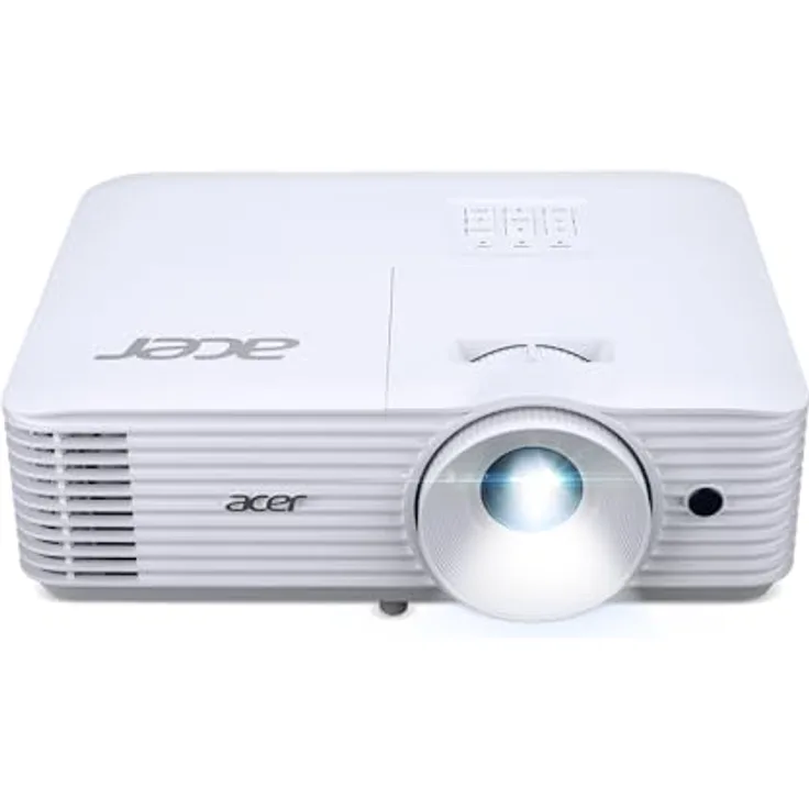 Acer H6546, FHD Beamer mit 1920x1080 Auflösung, 5200 ANSI-Lumen, 3D Unterstützung, Weiss