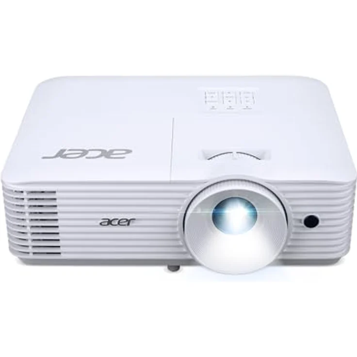 Acer H6546, FHD Beamer mit 1920x1080 Auflösung, 5200 ANSI-Lumen, 3D Unterstützung, Weiss – Bild 1