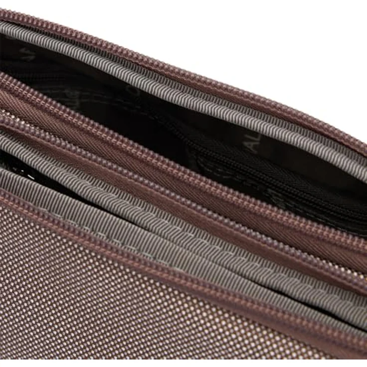 Mandarina Duck MD20, Kamera Schultertasche aus wasserbeständigem Polyester mit verstellbarem Gurt, grau – Bild 3