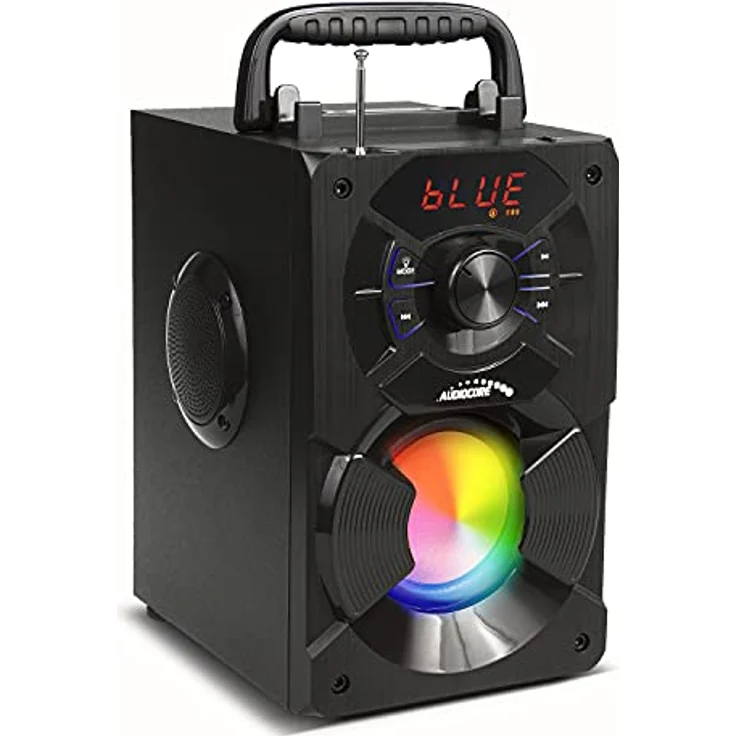 Audiocore speaker Portable bluetooth speaker Audiocore AC730 FM radio SD-MMC card input AUX USB remote control – Bild 3