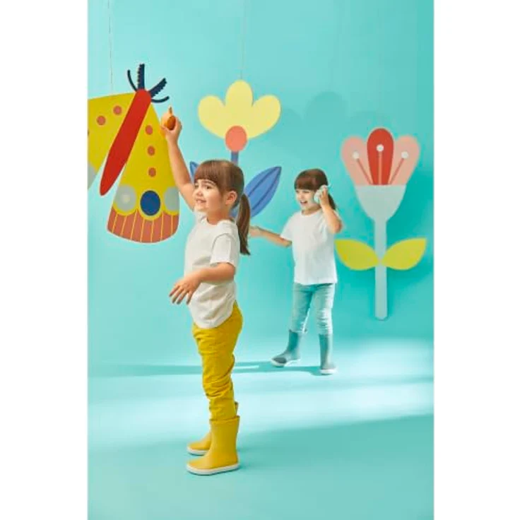 Janod Walkie Talkie Spielzeug - Happy Garden - Funkgerät mit 300 Meter Reichweite, wiederaufladbar für Kinder ab 3 Jahren – Bild 8