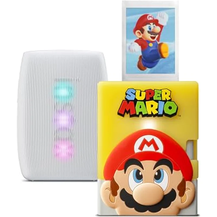 INSTAX mini Link 3™ Super Mario™ Special Edition, Fotodrucker mit Silikonhülle im limitierten „? Block“-Design und USB-Typ-C-Anschluss – Bild 1