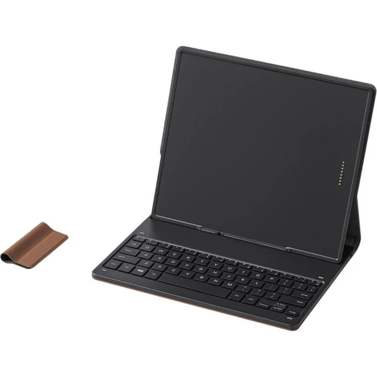 Onyx Tablet Tastatur Cover für Boox Note Air5 C Serien, Braun-Orange, mit Pogo-Pin Anschluss und USB-C Schnittstelle