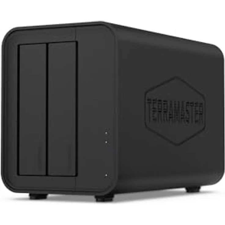 TERRAMASTER F2-424 NAS Storage 2Bay, N95 Quad-Core CPU, 8GB DDR5 RAM, 2.5GbE Ports x 2, diskless, hohe Leistung – Bild 1