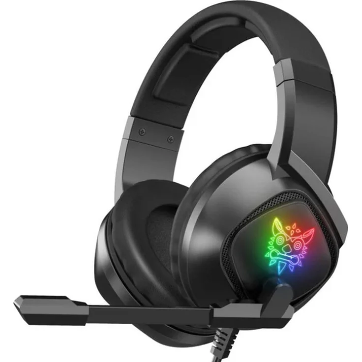 ONIKUMA K19, Schwarzes 3,5-mm-Gaming-Headset mit 40 mm Treibern und präziser Audioübertragung