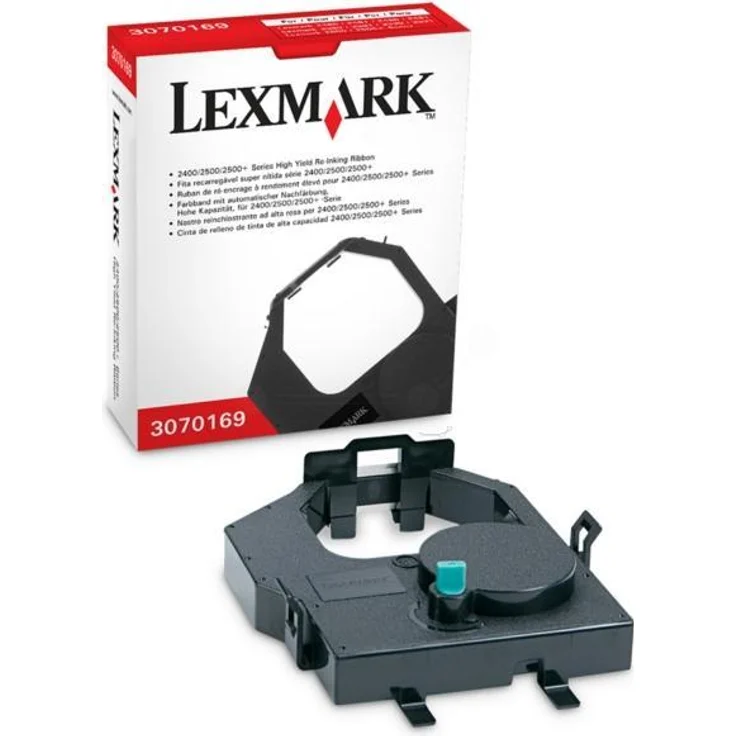 Lexmark Druckerpatrone Farbband Nylon 11A3550 (BK), hohe Erträge mit umweltfreundlicher Technologie, schwarz
