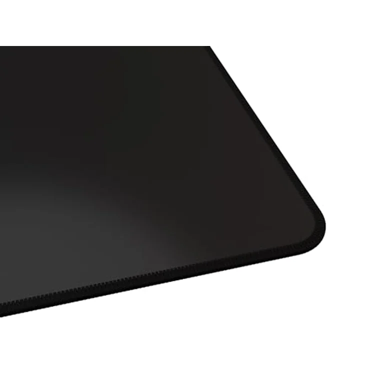 Genesis Carbon 500 Ultra Logo Gaming Mauspad XXL (1100x450mm), wasserfest mit Speed Stoff Oberfläche, genähten Rändern, Anti-Rutsch Gummi, schwarz – Bild 4
